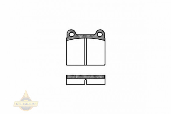 Remsa Колодки тормозные дисковые REMSA 0006.00 - Картинка 1