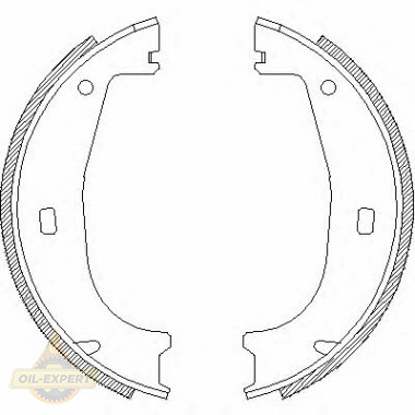 Remsa Колодки тормозные барабанные REMSA 4406.00 - Картинка 1