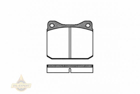 Remsa Колодки тормозные дисковые REMSA 0010.00 - Картинка 1