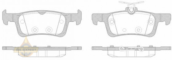 Remsa Колодки тормозные дисковые REMSA 1563.00 - Картинка 1