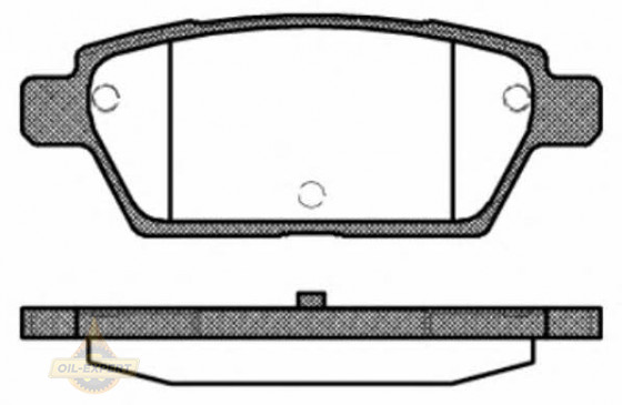 Remsa Колодки гальмівні дискові REMSA 1195.10 - Заображення 1