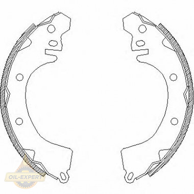 Remsa Колодки тормозные барабанные REMSA 4370.00 - Картинка 1