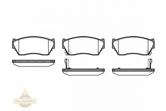 Remsa Колодки тормозные дисковые REMSA 0364.02 - Картинка 1