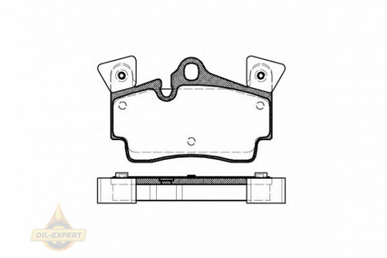 Remsa Колодки тормозные дисковые REMSA 0996.10 - Картинка 1