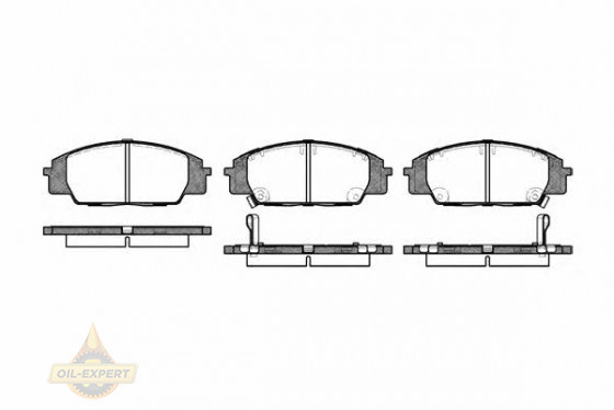 Remsa Колодки тормозные дисковые REMSA 0735.02 - Картинка 1