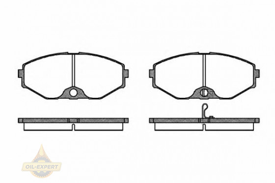 Remsa Колодки тормозные дисковые REMSA 0375.02 - Картинка 1