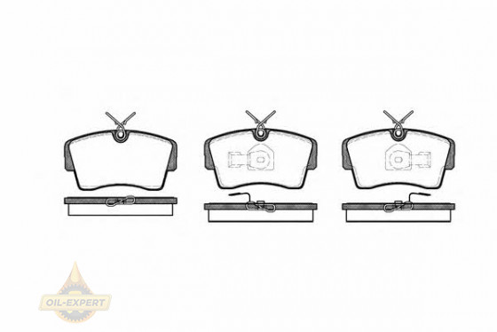 Remsa Колодки тормозные дисковые REMSA 0173.00 - Картинка 1