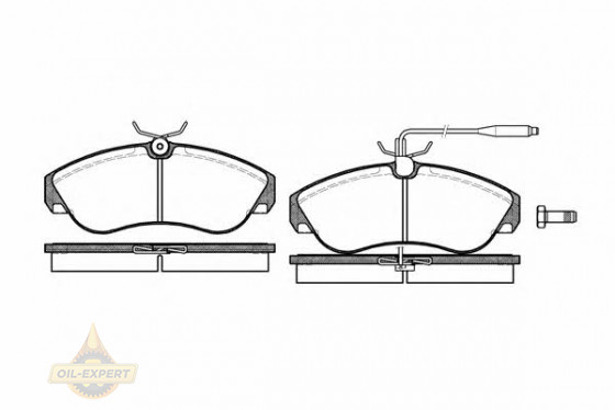 Remsa Колодки тормозные дисковые REMSA 0487.02 - Картинка 1