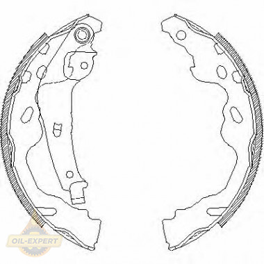 Remsa Колодки тормозные барабанные REMSA 4187.00 - Картинка 1