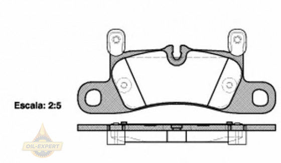 Remsa Колодки тормозные дисковые REMSA 1379.20 - Картинка 1