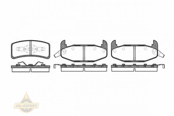 Remsa Колодки тормозные дисковые REMSA 0532.02 - Картинка 1
