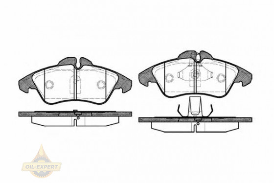 Remsa Колодки тормозные дисковые REMSA 0578.00 - Картинка 1
