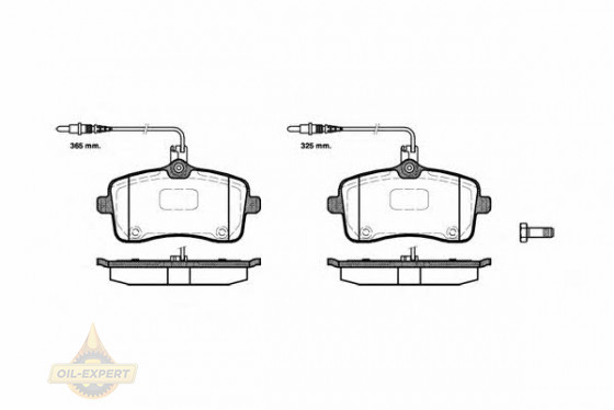 Remsa Колодки тормозные дисковые REMSA 1102.04 - Картинка 1