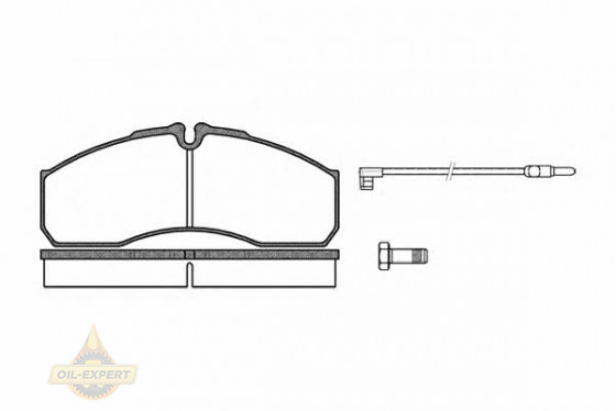 Remsa Колодки тормозные дисковые REMSA 0651.12 - Картинка 1
