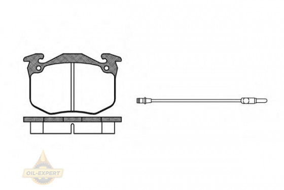Remsa Колодки тормозные дисковые REMSA 0163.02 - Картинка 1