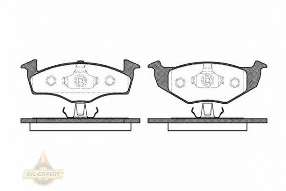 Remsa Колодки тормозные дисковые REMSA 0609.20 - Картинка 1