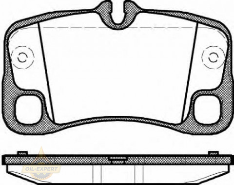 Remsa Колодки тормозные дисковые REMSA 1369.00 - Картинка 1