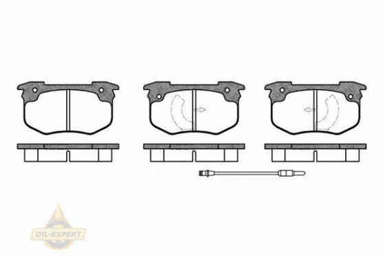 Remsa Колодки тормозные дисковые REMSA 0029.02 - Картинка 1