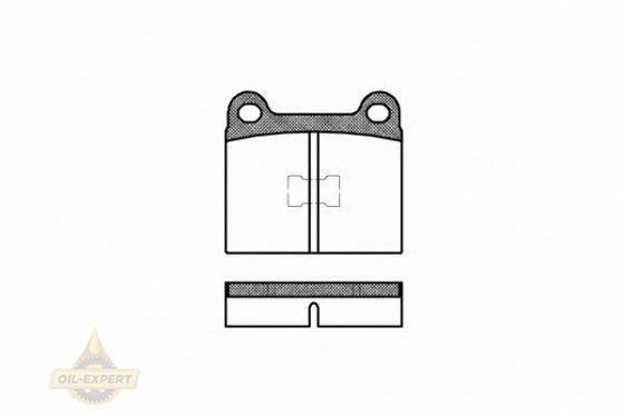 Remsa Колодки гальмівні дискові REMSA 0017.20 - Заображення 1