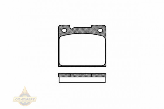 Remsa Колодки тормозные дисковые REMSA 0039.30 - Картинка 1