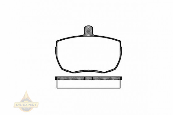 Remsa Колодки тормозные дисковые REMSA 0056.00 - Картинка 1