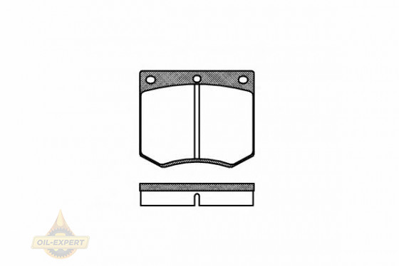 Remsa Колодки тормозные дисковые REMSA 0063.00 - Картинка 1