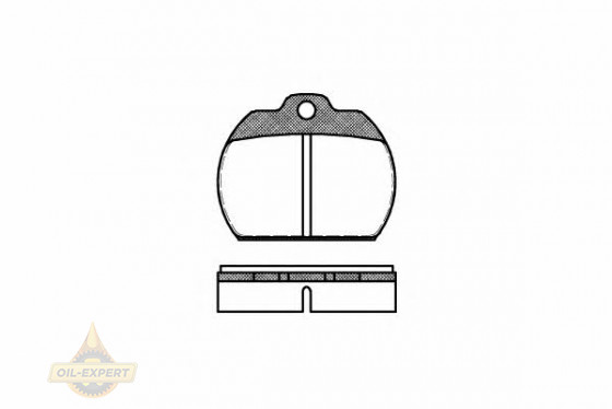 Remsa Колодки дискові гальмові REMSA 0082.00 - Заображення 1