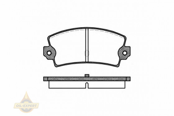 Remsa Колодки тормозные дисковые REMSA 0021.40 - Картинка 1