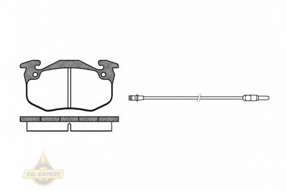 Remsa Колодки тормозные дисковые REMSA 0144.32 - Картинка 1