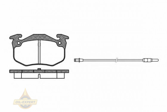 Remsa Колодки тормозные дисковые REMSA 0144.92 - Картинка 1