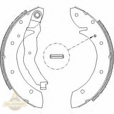 Remsa Колодки тормозные барабанные REMSA 4396.01 - Картинка 1