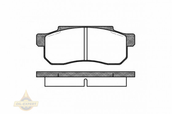 Remsa Колодки тормозные дисковые REMSA 0203.00 - Картинка 1