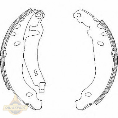 Remsa Колодки тормозные барабанные REMSA 4506.01 - Картинка 1