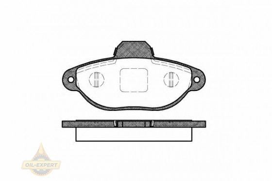 Remsa Колодки тормозные дисковые REMSA 0414.20 - Картинка 1