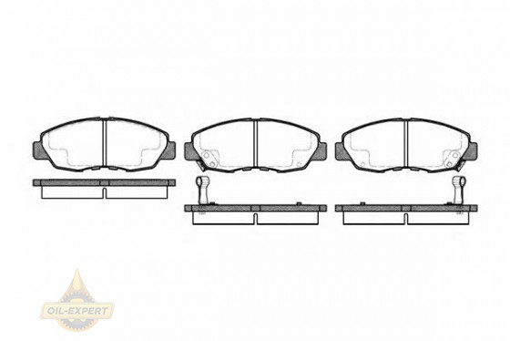 Remsa Колодки тормозные дисковые REMSA 0324.02 - Картинка 1
