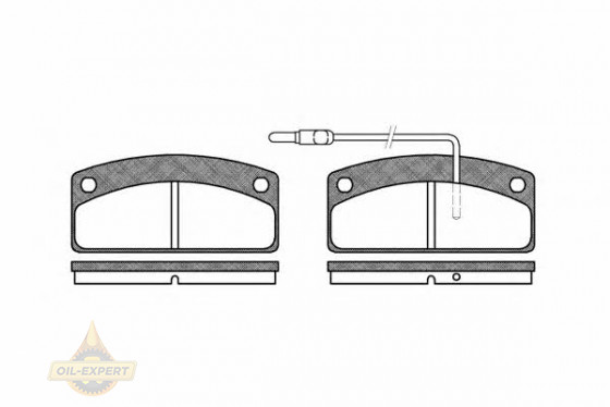 Remsa Колодки тормозные дисковые REMSA 0725.02 - Картинка 1