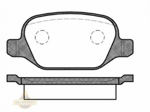 Remsa Колодки тормозные дисковые REMSA 0727.10 - Картинка 1