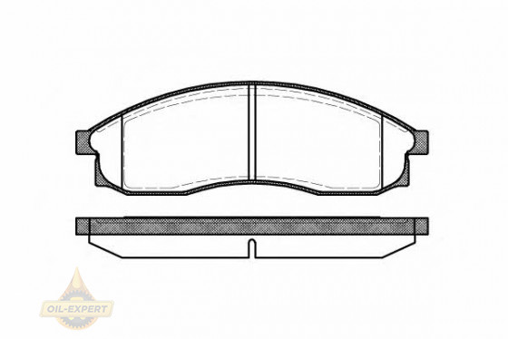 Remsa Колодки тормозные дисковые REMSA 0469.00 - Картинка 1