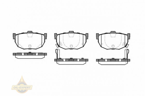 Remsa Колодки тормозные дисковые REMSA 0294.22 - Картинка 1