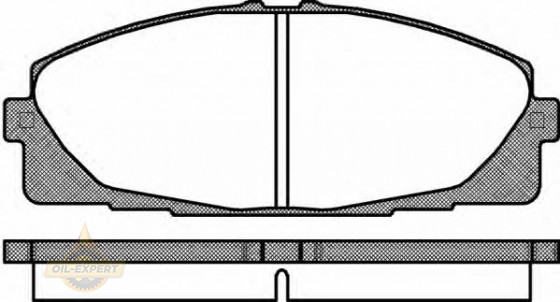 Remsa Колодки тормозные дисковые REMSA 1325.00 - Картинка 1