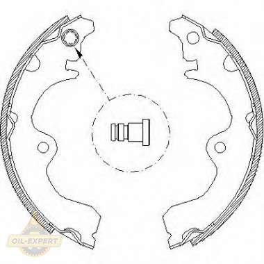 Remsa Колодки тормозные барабанные REMSA 4334.01 - Картинка 1