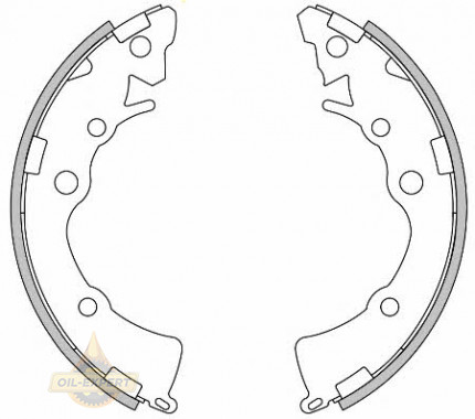 Remsa Колодки тормозные барабанные REMSA 4271.00 - Картинка 1