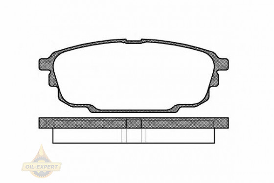 Remsa Колодки тормозные дисковые REMSA 0851.00 - Картинка 1
