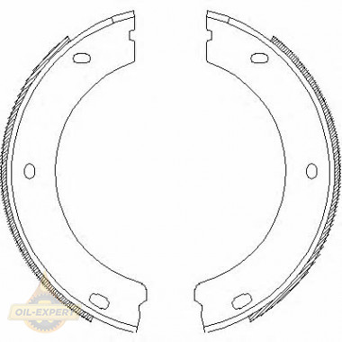 Remsa Колодки тормозные барабанные REMSA 4652.00 - Картинка 1