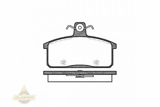 Remsa Колодки тормозные дисковые REMSA 0128.50 - Картинка 1
