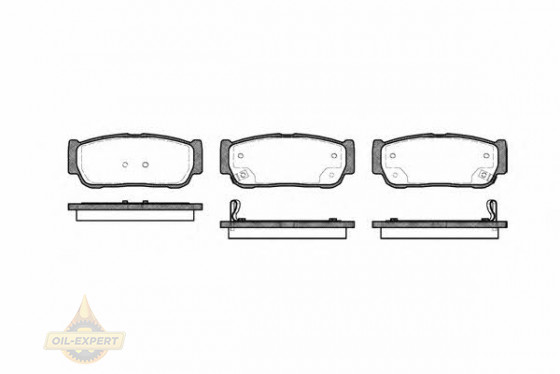Remsa Колодки тормозные дисковые REMSA 1063.02 - Картинка 1