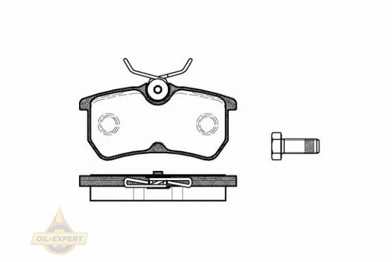 Remsa Колодки тормозные дисковые REMSA 0693.00 - Картинка 1