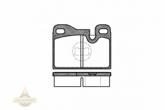 Remsa Колодки тормозные дисковые REMSA 0130.00 - Картинка 1