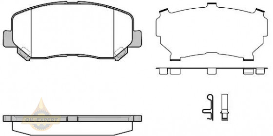 Remsa Колодки тормозные дисковые REMSA 151324 - Картинка 1