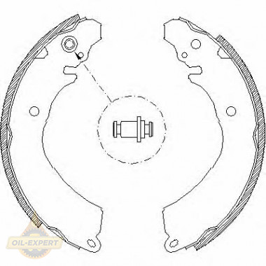 Remsa Колодки тормозные барабанные REMSA 4646.01 - Картинка 1